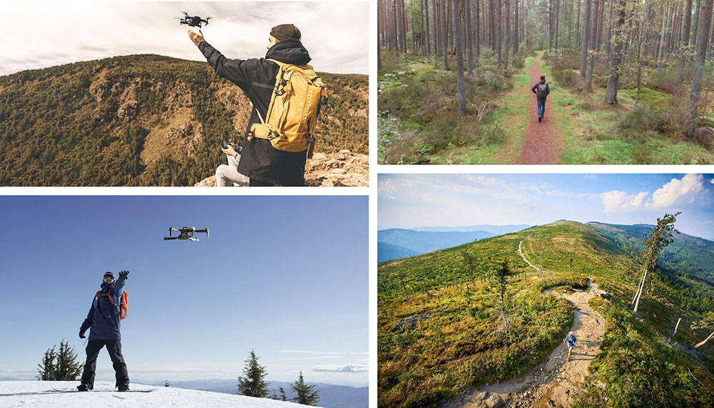 best outdoors drone for hiking and camping